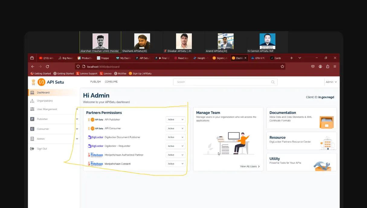 Stakeholder collaboration — notes from zoom sessions